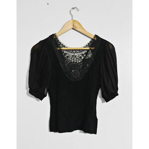 Nygard Vintage Beaded Sweater Top